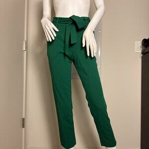 Rachel Zoe Skinny Stretch Slacks with Belt Size XS